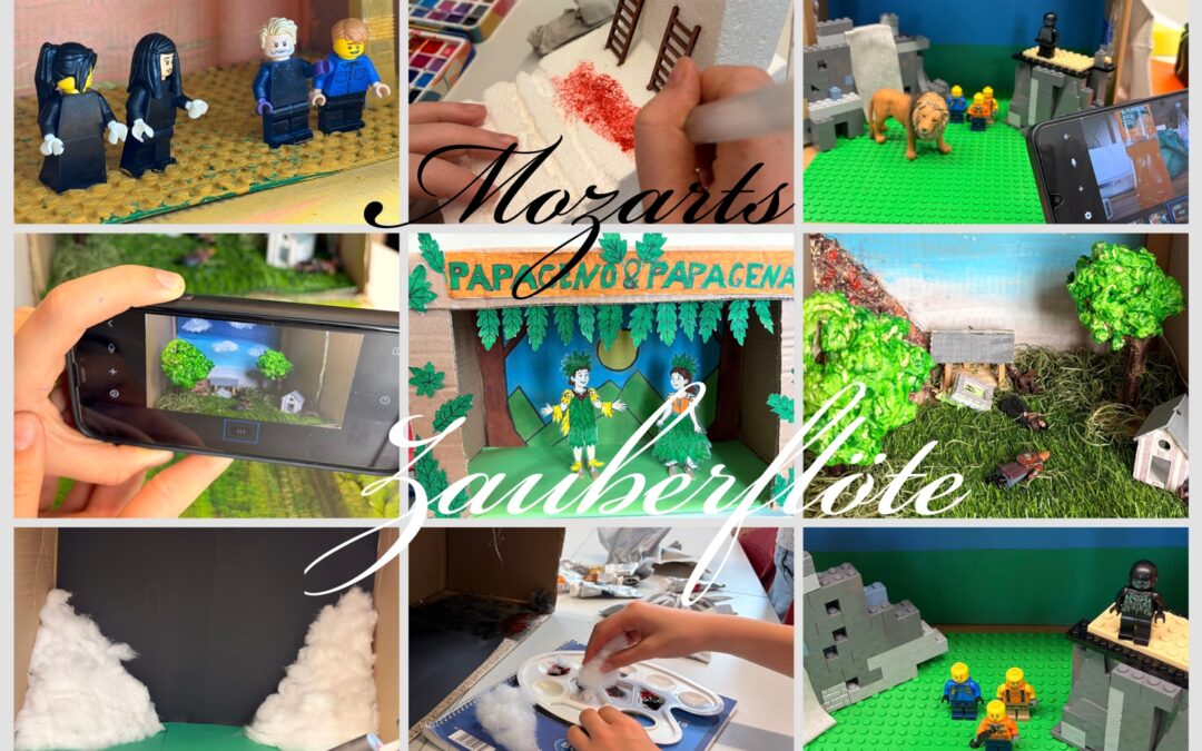 Trickfilmprojekt zur „Zauberflöte“ in den 5. Klassen